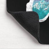 Schneepowder Day Snowboarden Mountain Sport Mousepad (Ecke)