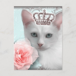 Schneeprinzess Postkarte