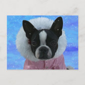 Schneeprinzess Postkarte (Vorderseite)