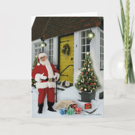 Schneeräumchen der maltesischen Weihnachtskarte Feiertagskarte