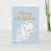 Schneereiche Winterhäuser Süße Weihnachten (Vorderseite)