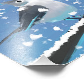 Schneereicher Januar Fotodruck (Ecke)