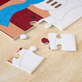 Schneereicher Winter Puzzle (Seite)