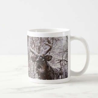 Schneerotwild Kaffeetasse