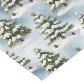 Schneesaison kurzer tischläufer (Ecke)