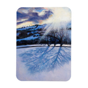 Schneeschatten 2009 magnet