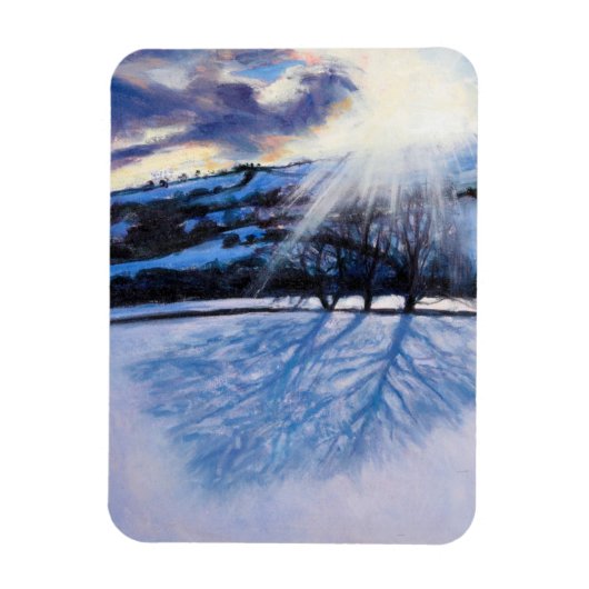 Schneeschatten 2009 magnet (Vertikal)