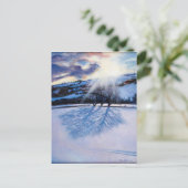 Schneeschatten 2009 postkarte (Stehend Vorderseite)