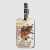 Schneeschauer Gepäckanhänger (Vorderseite Vertikal)