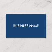 Schneeschaufeleleganz Visitenkarte (Rückseite)