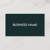 Schneeschaufeleleganz Visitenkarte (Rückseite)