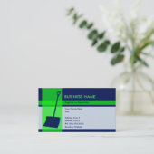 Schneeschaufeleleganz Visitenkarte (Stehend Vorderseite)