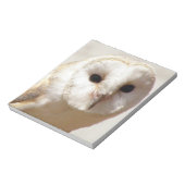 Schneeschleiereule Notizblock (Rotiert)