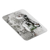 Schneeschlitten Magnet (Rechte Seite)