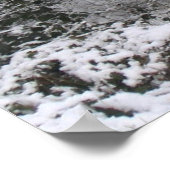 Schneeschlitten Poster (Ecke)