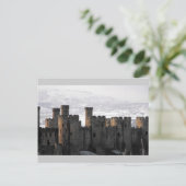 Schneeschloss Postkarte (Stehend Vorderseite)