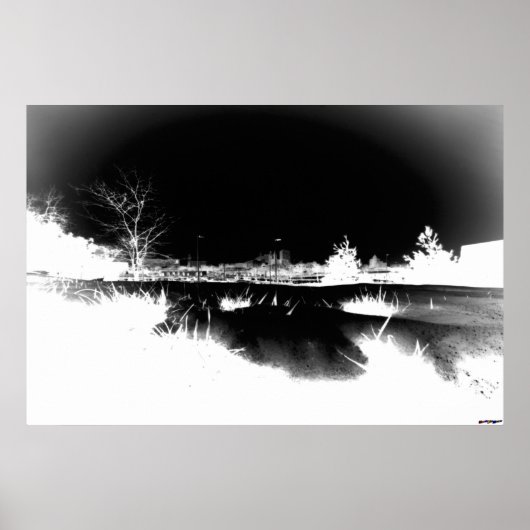 Schneeschmelze - negativ poster (Vorne)