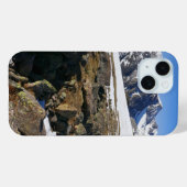 Schneeschmelzen auf den Felsen Case-Mate iPhone Hülle (Rückseite (Horizontal))