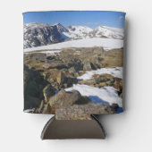 Schneeschmelzen auf den Felsen Dosenkühler (Vorderseite)