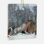 Schneeschube Keramikornament (Rechts)