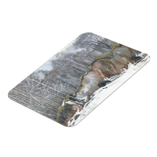 Schneeschube Magnet (Linke Seite)