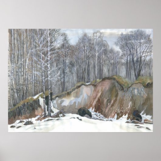 Schneeschube Poster (Vorne)