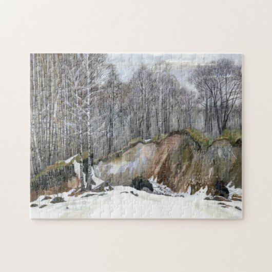 Schneeschube Puzzle (Horizontal)