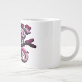 Schneeschuh aus rosa Party Jumbo-Tasse (Rechts)