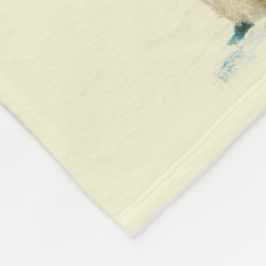 Schneeschuh Fleecedecke (Ecke)