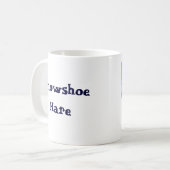 Schneeschuh Kaffeetasse (Vorderseite Links)