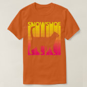 Schneeschuh-Katze T-Shirt (Design vorne)