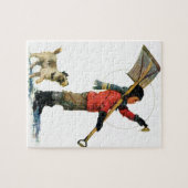 Schneeschuh Puzzle (Horizontal)