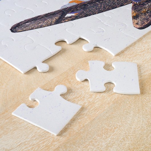 Schneeschuh Puzzle (Seite)