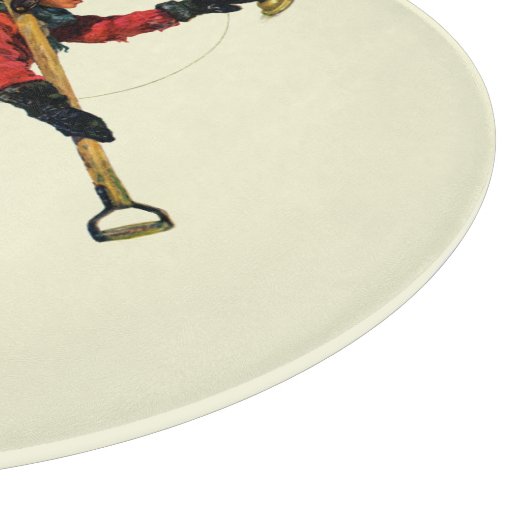 Schneeschuh Schneidebrett (Ecke)