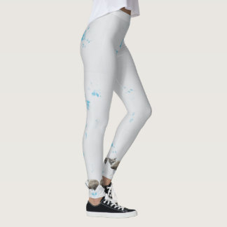 Schneeschuh-Siameser-Katze Drucke Maureen Girard P Leggings