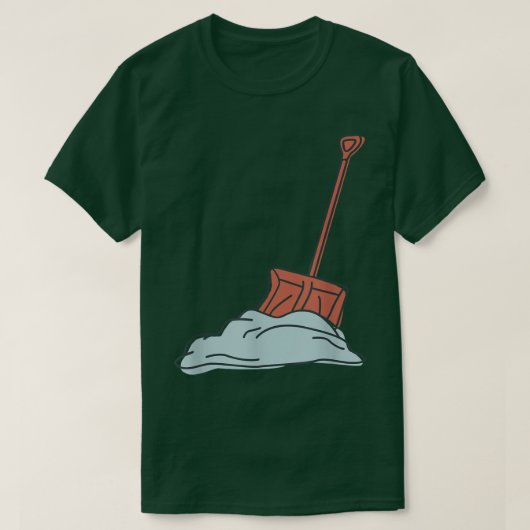 Schneeschuh T-Shirt (Design vorne)