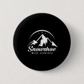 Schneeschuh West Virginia Ski Resort Skifahren Sno Button (Vorderseite)
