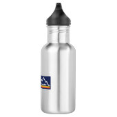 Schneeschuhberg Edelstahlflasche (Rechts)