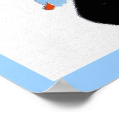 Schneeschuhberge Poster (Ecke)