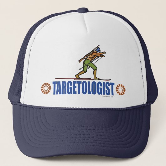 Schneeschuhbiathlon Truckerkappe (Vorderseite)