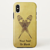 Schneeschuhe Case-Mate iPhone Hülle (Rückseite)