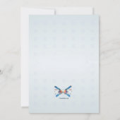 Schneeschuhe Einladung (Rückseite)