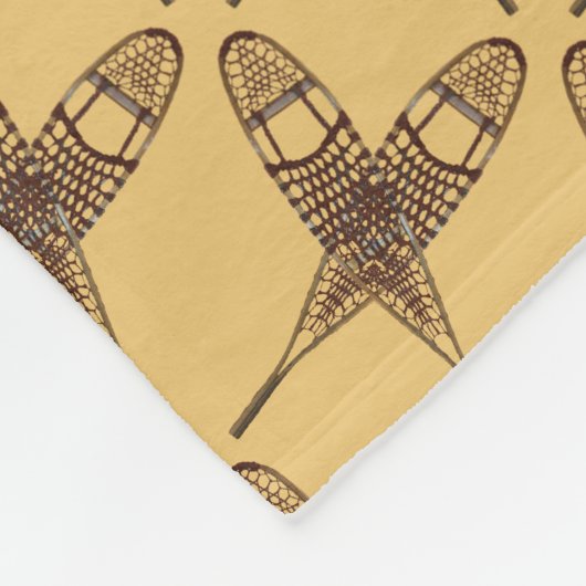 Schneeschuhe Fleecedecke (Ecke)