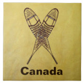 Schneeschuhe Fliese (Vorderseite)