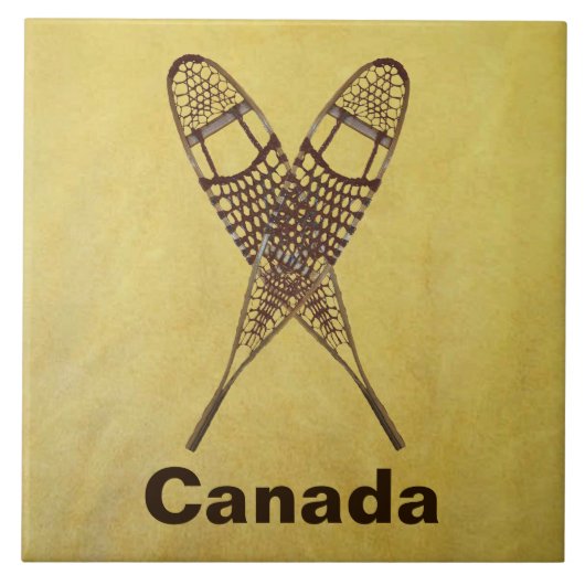 Schneeschuhe Fliese (Vorderseite)