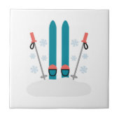 Schneeschuhe Fliese (Vorderseite)