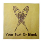 Schneeschuhe Fliese (Vorderseite)