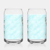 Schneeschuhe für altes Papier Dosenglas (Rechts)