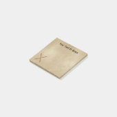 Schneeschuhe für altes Papier Post-it Klebezettel (angewinkelt)