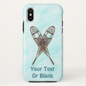 Schneeschuhe im Schnee Case-Mate iPhone Hülle (Rückseite)